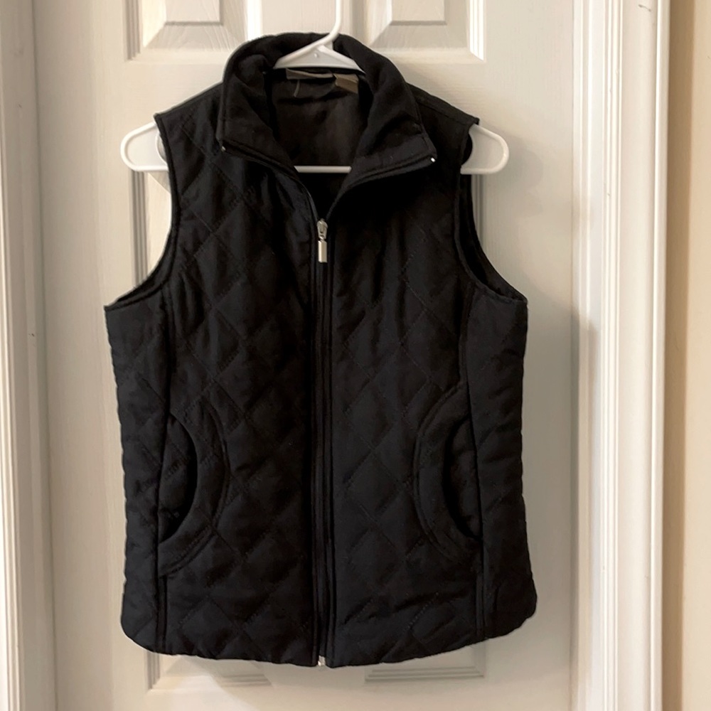 Jane Ashley Black Puffer Jacket